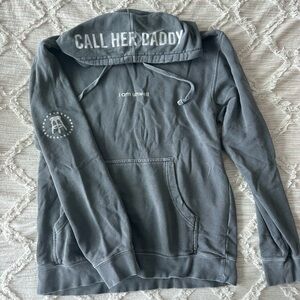 Call Her Daddy Gray Hoodie